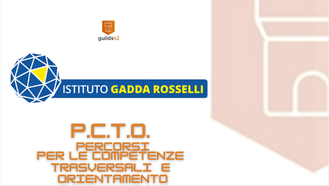 Digital Think Gadda Rosselli - PCTO Percorsi Competenze Trasversali e Orientamento